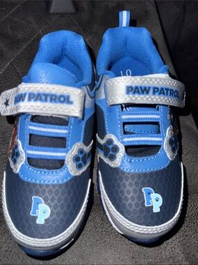 Paw Patrol Blue and Navy Light-Up Kids Sneakers